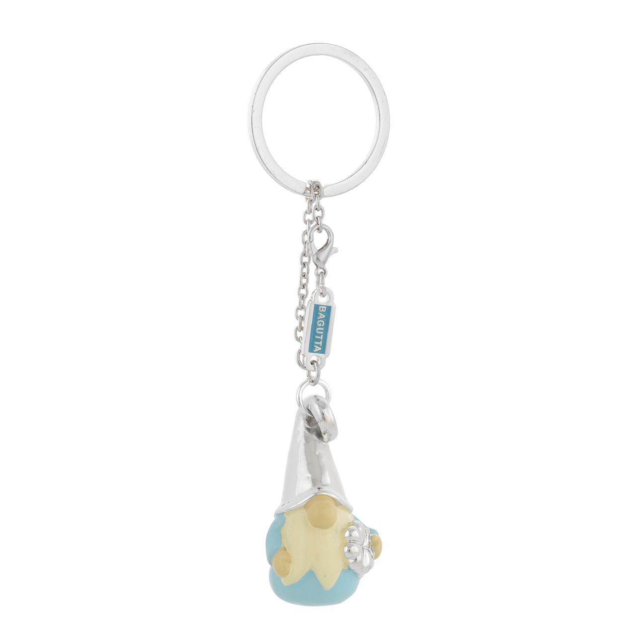 PORTACHIAVI CATENELLA GNOMO AZZURRO